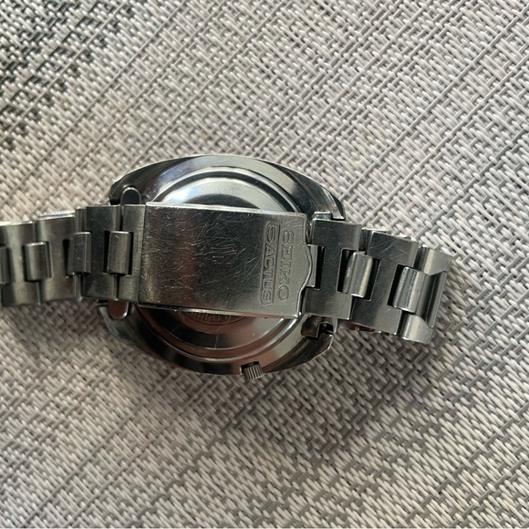 Seiko 5ACTUS 7019 7000 Automatic Analog Day | Date Blue Dial Watch - Picture 5 of 6